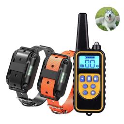 Coleira de treinamento remoto para cães, comportamento de obediência, eletrônica, estática, anti-ponte, choque eletrônico, coleira eletrônica, estimulação sem casca - Image 1