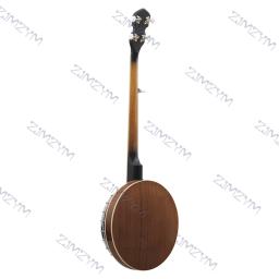 Banjo tradicional ukulele com 5 cordas, banjouke, instrumentos de cordas, concerto, banjo uke, ukulele para instrumentos musicais de corda - Image 3
