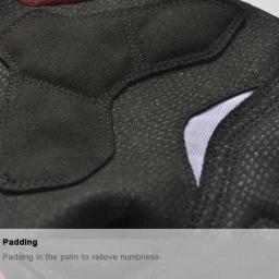 Luvas de ciclismo de meio dedo para equipe profissional, Anti-derrapante e amortecedor, Respirável, 2024 Pro - Image 4