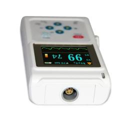 Contec animais de estimação veterinária oxímetro de pulso de oxigênio no sangue monitor de freqüência cardíaca spo2, cão/gato, veterinário sonda língua + sw - Image 6