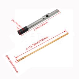 8.89 "flauta bocal & flauta de madeira haste para suporte de instrumento de sopro - Image 6