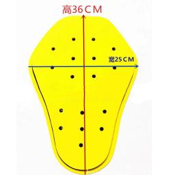 Motocicleta ombro e cotovelo proteção pad, volta proteção pad, corrida segurança inserir armadura, protetor de volta, equipamento para lixar, 5pcs - Image 2