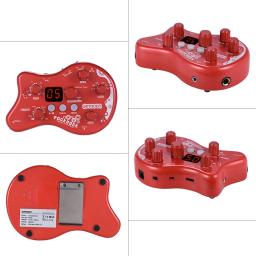Ammoon-PockRock Pedal de Efeito de Guitarra, Processador Multi-Efeito, 15 Tipos de Efeito 40 Ritmos de Bateria, Adaptador - Image 2