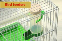 Bebedouro automático para pássaros de estimação, alimentador de água para papagaio, bebedouro regador de pássaros, plástico com prendedor para aviário, barata - Image 6