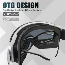 Juli profissional óculos de esqui magnéticos camadas duplas lente anti-nevoeiro uv400 grande máscara de esqui óculos de snowboard para homens - Image 5