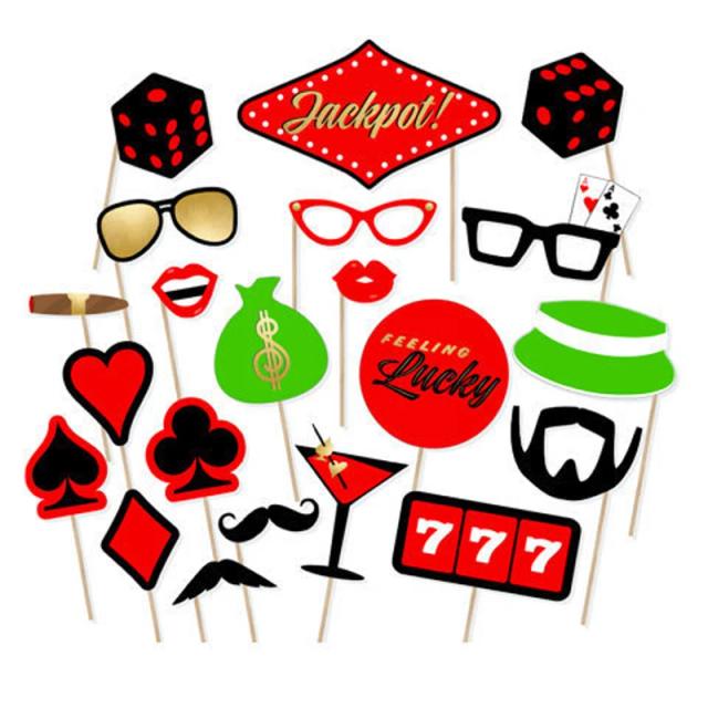 Conjuntos Personalizados de Máscaras de Festa Engraçadas para Eventos em Las Vegas - Atacado de Adereços para Aniversário e Bolos