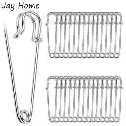 Heavy Duty broche de metal para vestuário, grandes alfinetes de segurança, fixação de jóias, costura e vestuário titular, fecho para artesanato tecido, 15 PCs, 5 PCs - Image 1
