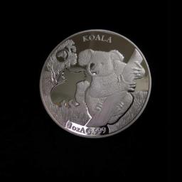 Conjunto de moedas de prata crocodilo + coala + cobra + moedas de desafio kookaburra, 6 fábricas 2019 austrália - Image 3