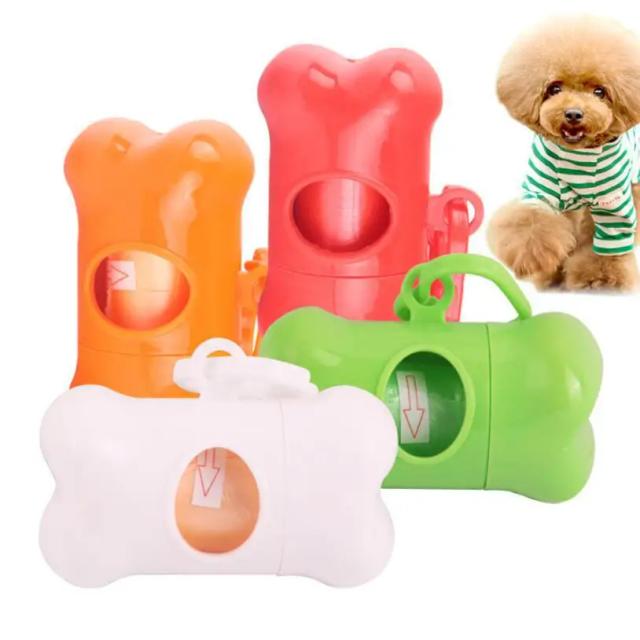 Sacola Coletora de Dejetos para Cachorro e Saco de Lixo Portátil para Coletar Fezes de Gato durante Passeios ao Ar Livre com Pets