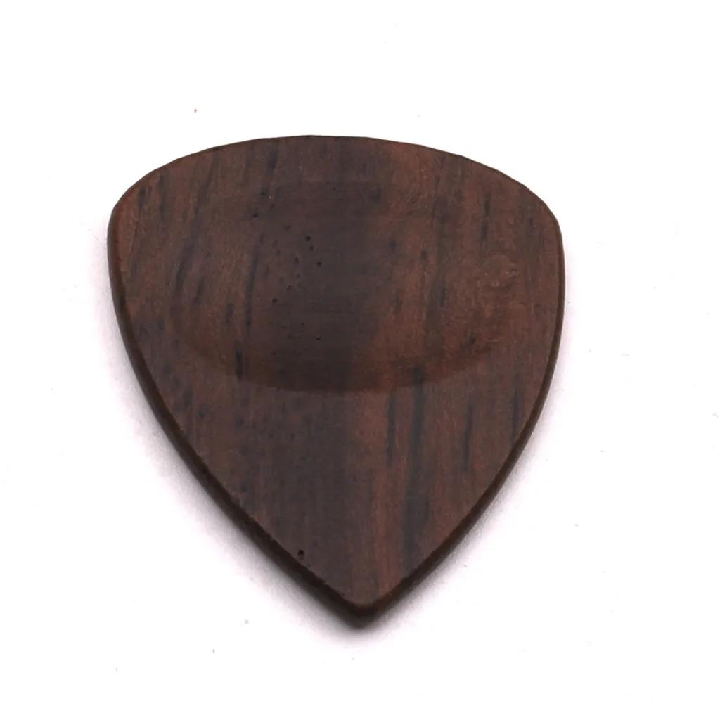 Palhetas de madeira acústica da guitarra, palhetas, vermelho, preto, sândalo, jacarandá, bordo, azeitona, forma do coração, baixos, peças, acessórios - Image 1