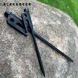 As estacas de aço inoxidável da barraca dos pegs 50c do gancho de blackdeer moldam pregos à terra 20cm 30cm 40cm resistem à tempestade e ao vento - Image 3