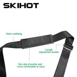Skihot snowboard pólo alça de ombro com bode gancho ajustável alça de alça de esqui - Image 5