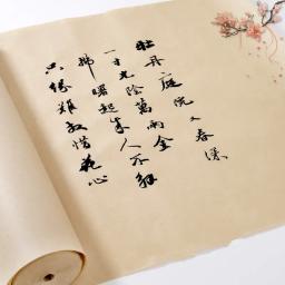 Papel de amoreira chinês feito à mão caligrafia tinta pintura arroz papel arroz rolamento meia fibra madura xuan papel rijstpapier - Image 4
