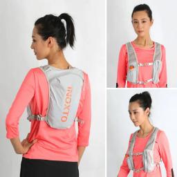 Mochila para corrida ultra leve, bolsa de hidratação respirável à prova d'água para ciclismo, corrida, academia, 5l - Image 6