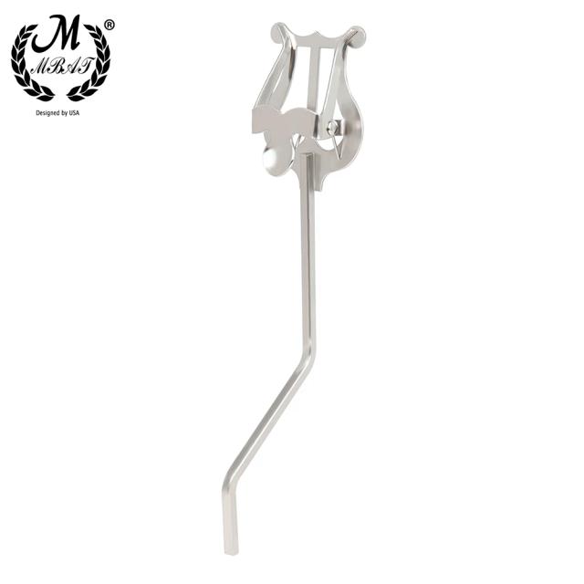 Suporte Portátil de Metal para Saxofone - Klip de Fixação para Partituras e Música Marchante