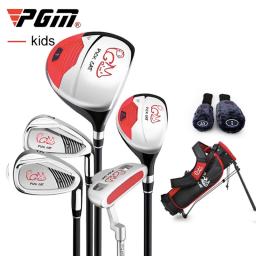 Conjunto de tacos de golfe infantis pgm, conjunto de 5 peças com bolsa jrtg007, aço inoxidável, para iniciantes e crianças - Image 2