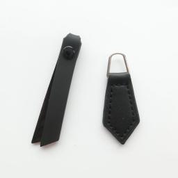 Couro Artificial Mochila Zipper Sliders, Puxar Strap Pendant Cord, DIY Vestuário Acessórios De Costura, 1 Pc - Image 1