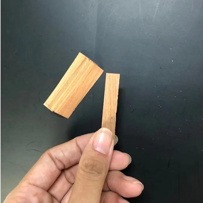 Aromaterapia De Madeira Pavio De Vela, Pavio De Vela, Pavio Com Núcleo Sustainer, DIY Vela Fazendo Kit Suprimentos, Parafina De Soja Artesanal W, 20Pcs - Image 1