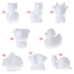 Modelagem animais forma bolas de espuma de poliestireno branco isopor artesanato para presentes de natal diy fontes de festa de casamento decoração - Image 2