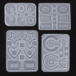 Snasan molde de silicone para brincos pingente jóias fazendo artesanal diy ferramenta uv resina cola epoxy molde de silicone - Image 4