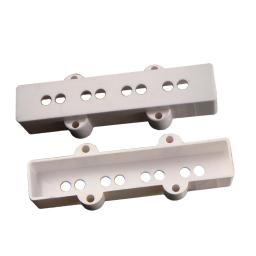 Capas para instrumento musical, conjunto de 2 peças de captadores brancos jazz, capa de pescoço e ponte para jb bass - Image 4