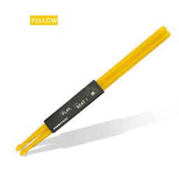 Nylon profissional tambor varas para iniciantes, alças antiderrapantes, bateria acessórios, 5A plástico, atacado, 1 par - Image 5