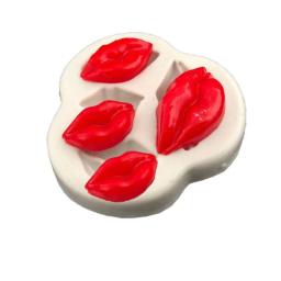 Sexy lábio em forma de silicone molde sugarcraft biscoito cupcake chocolate molde de cozimento fondant ferramentas de decoração do bolo diy pastelaria - Image 2
