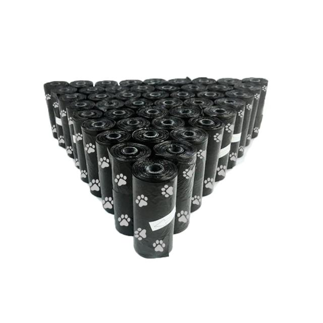 Sacos de Cocô para Cachorros e Gatos - 10 a 50 Rolos com 15 Sacos Cada para Limpeza de Resíduos ao Ar Livre
