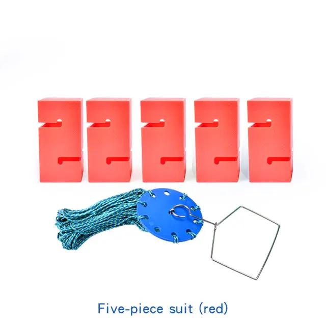 Criança ao ar livre trabalho em equipe jogo adereços brinquedo crianças cooperar para construir torre jardim de infância equipamentos sensoriais crianças brinquedos esportivos - Image 1