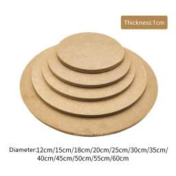 Placa De Densidade Circular para Arte De Cerâmica, Placa De Apoio, Fibra De Madeira, Cerâmica Em Branco, Placa De Secagem, Bandeja De Escultura De Argila, Ferramentas DIY - Image 5