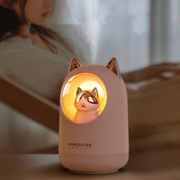 Novo bonito do animal de estimação umidificador mini casa pequena hidratação aromaterapia carro criatividade ar urso usb umidificadores - Image 2