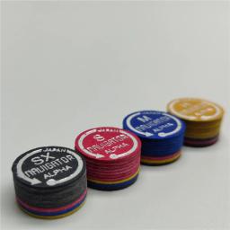 Ponta de taco de bilhar profissional, acessório de ponta alfa de 10 camadas, couro de porco, bilhar e carom 14mm - Image 4