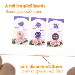 Fio para fazer joias 50 jardas/rolo, fio revestido especial para pulseira, acessório de fabricação de joias, faça você mesmo - Image 3