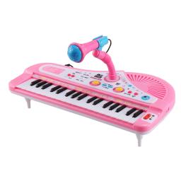 37 teclas crianças piano musical teclado de piano eletrônico brinquedo instrumento musical com microfone para meninos meninas mais de 3 anos de idade - Image 2