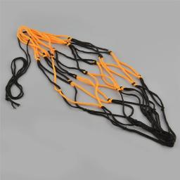 Rede de nylon para carregar bola, malha para voleibol, basquete, futebol, futebol americano, jogo esportivo, durável, padrão preto e amarelo - Image 4