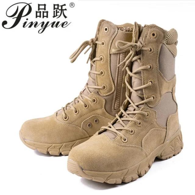 Botas de Caminhada Masculinas Antiderrapantes: Resistência e Conforto para Aventura ao Ar Livre, Escalada e Trabalho