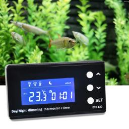 Termostato anfíbio de alta precisão, controlador de temperatura e umidade para répteis, animais de estimação com tela digital - Image 2