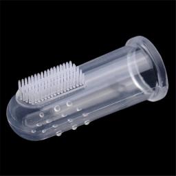 1pc super macio pet dedo escova de dentes do cão de pelúcia cão escova mau hálito tártaro dentes ferramenta gato limpeza suprimentos do cão acessórios - Image 6