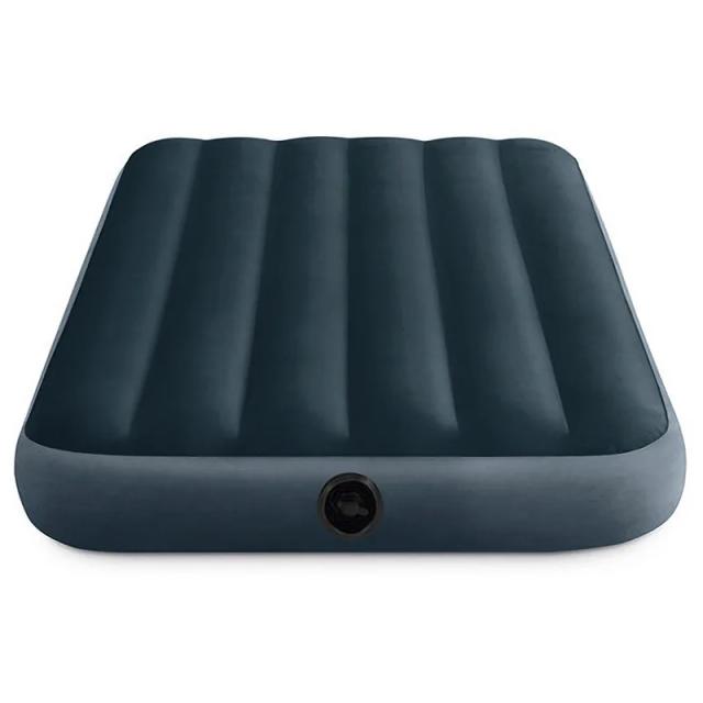 Cama Inflável Dobrável de Almofada de Ar Duplo para Uso Ao Ar Livre – Conforto e Estilo em Verde