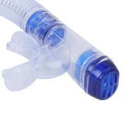 Snorkel De Borracha De Respiração Subaquática, snorkel De Mergulho, equipamento De Treinamento De Natação, tubo De Natação Meio Seco - Image 5