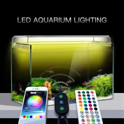 Suporte de iluminação de led para aquário, plantas marinhas, rgb, luzes led para aquário, tanque de peixes, 30-80cm, 60cm, 70cm, 50cm - Image 1