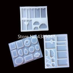 Molde de silicone líquido, 12 designs, para fazer joias pedant, diy, artesanato, moldes de resina exoxicida, ferramentas de joias, 1 peça - Image 2