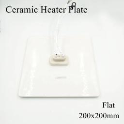 Placa de aquecimento de ar, 200*200mm, 220v, 800w, ir, placa de aquecimento de cerâmica, trabalho, bga, lâmpada para estação de retrabalho, x mm - Image 3
