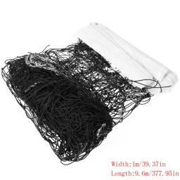 Estilo universal 9.5x1m voleibol rede de polietileno material praia voleibol net - Image 6