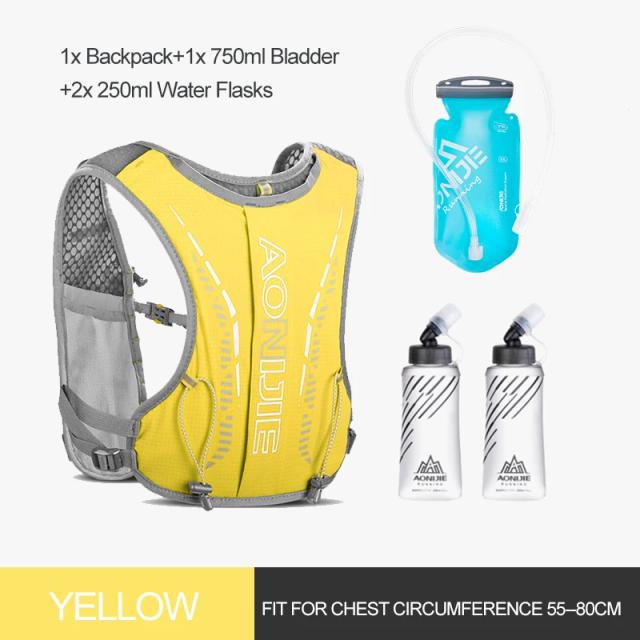 Mochila de Hidratação Aonijie C9105 para Crianças de 6 a 12 Anos - Bolsa de Atividades ao Ar Livre com Capacidade de 5 Litros e Design Atraente