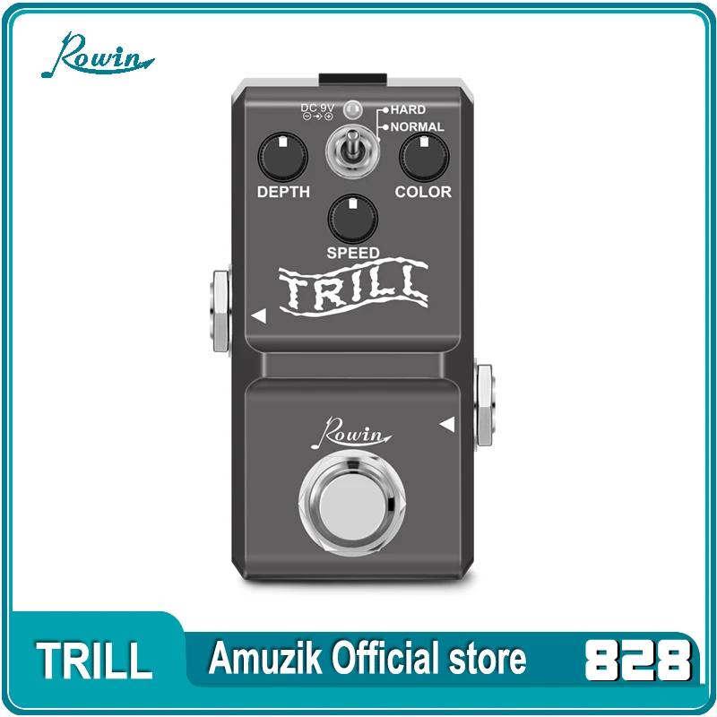 Rowin-Pedais de Efeito Mini Guitarra Flanger Compressor Booster Overdrive Fuzz Tremolo Bluesy Distorção para Baixo Guitarra Elétrica - Image 1
