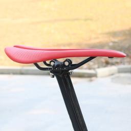 Sela de assento de bicicleta à prova de choque para homens e mulheres, acolchoada, engrenagem fixa, ciclismo de estrada, oco - Image 4