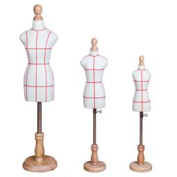 Feminino Manequim de Costura, Metade do Corpo Jóias, Flexível Mulheres Boneca, Escala Coth, Jersey Busto, Sem Base, Mini Tamanho, D237, Moda - Image 2