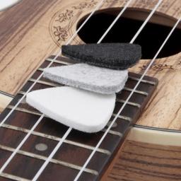 A palheta elétrica de feltro macio da guitarra escolhe para o concerto, soprano, tenor, 21, 23, 26, 30mm x 25mm, 2 PCes - Image 2
