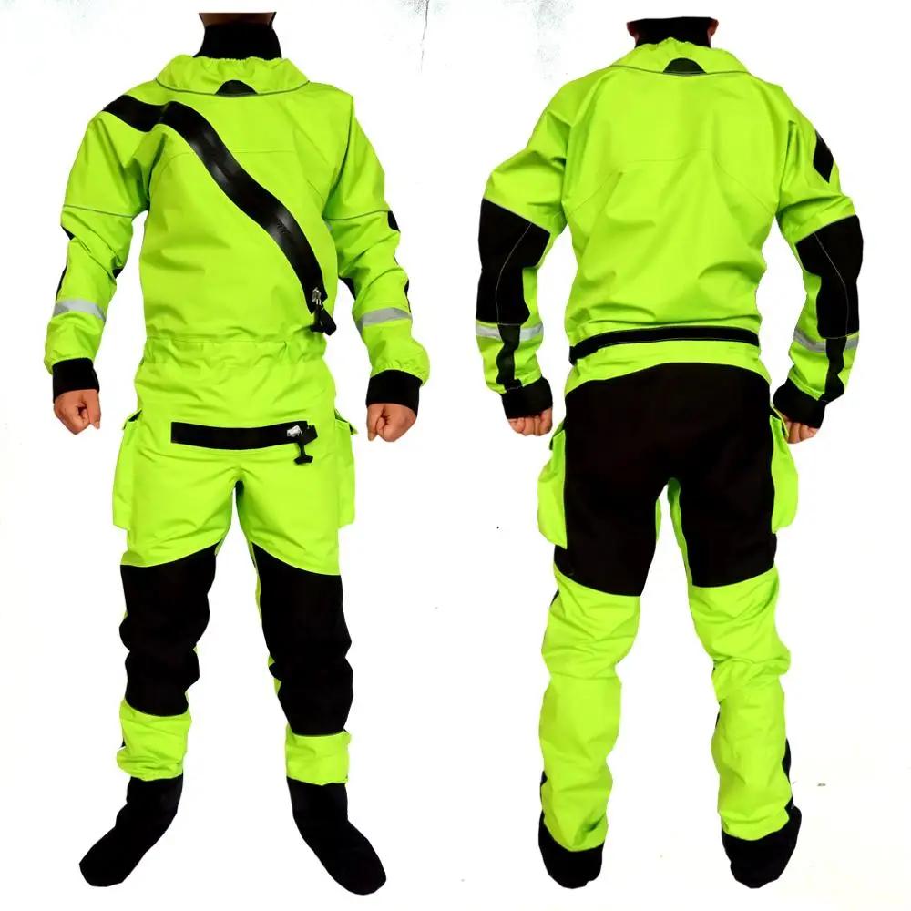 Roupa seca de caiaque, surf, mergulho, caiaque, água seca, látex, trilha, pesca - Image 1